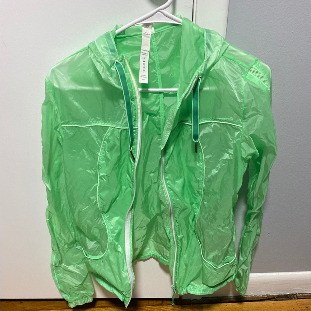 Lululemon Mint Green Windbreaker Jacket